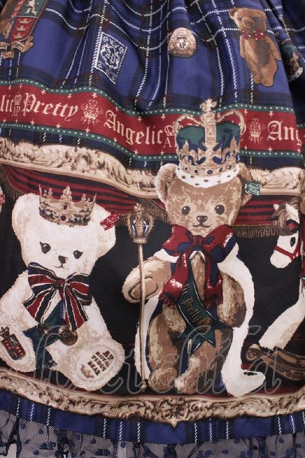 画像5: Angelic Pretty / British Bear SpecialジャンパースカートSet Free ネイビー H-25-12-22-1002-AP-OP-NS-ZH (5)