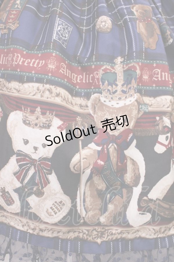 画像5: Angelic Pretty / British Bear SpecialジャンパースカートSet Free ネイビー H-25-12-22-1002-AP-OP-NS-ZH (5)
