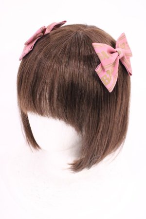 画像: BABY,THE STARS SHINE BRIGHT / Best Wishesシンプルリボンコーム  チェリーピンク H-25-12-22-1039-BA-AC-NS-ZH