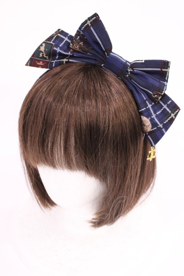 画像6: Angelic Pretty / British Bear SpecialジャンパースカートSet Free ネイビー H-25-12-22-1002-AP-OP-NS-ZH (6)