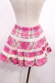 画像2: LIZ LISA / チェックスカート Free ピンク H-25-12-22-1012-LO-SK-NS-ZH (2)