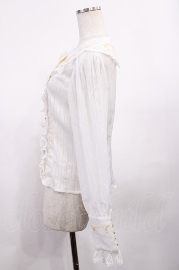 画像2: BABY,THE STARS SHINE BRIGHT / A Little Princess ストライプシフォンブラウス Free オフ H-25-12-22-1016-BA-BL-NS-ZH (2)