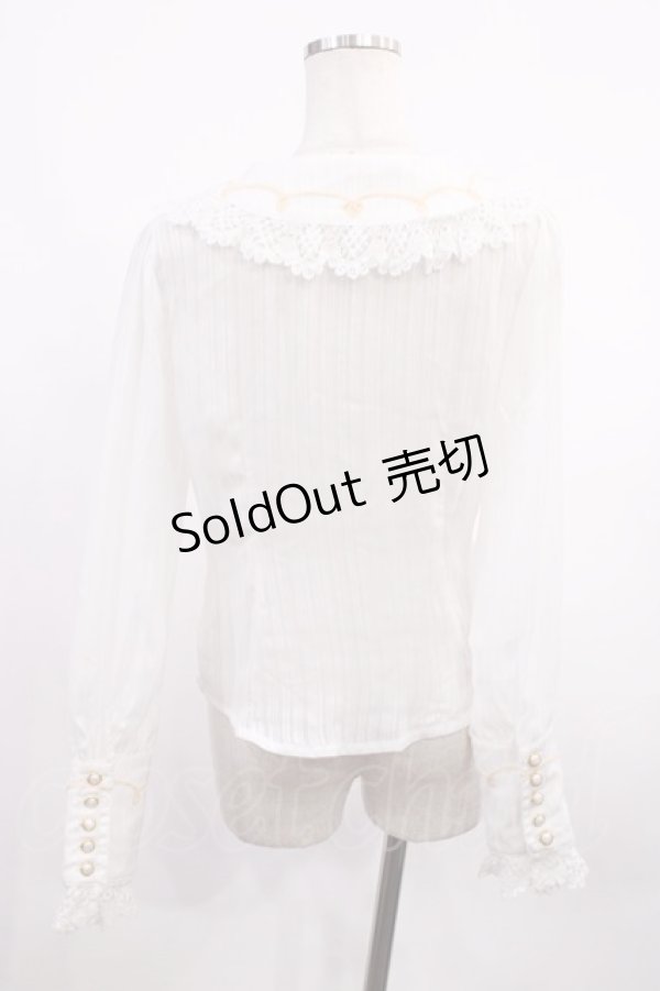 画像3: BABY,THE STARS SHINE BRIGHT / A Little Princess ストライプシフォンブラウス Free オフ H-25-12-22-1016-BA-BL-NS-ZH (3)