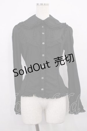 画像: metamorphose / CL ストライプドビーブラウス Free ブラック H-25-12-22-1017-ME-BL-NS-ZH