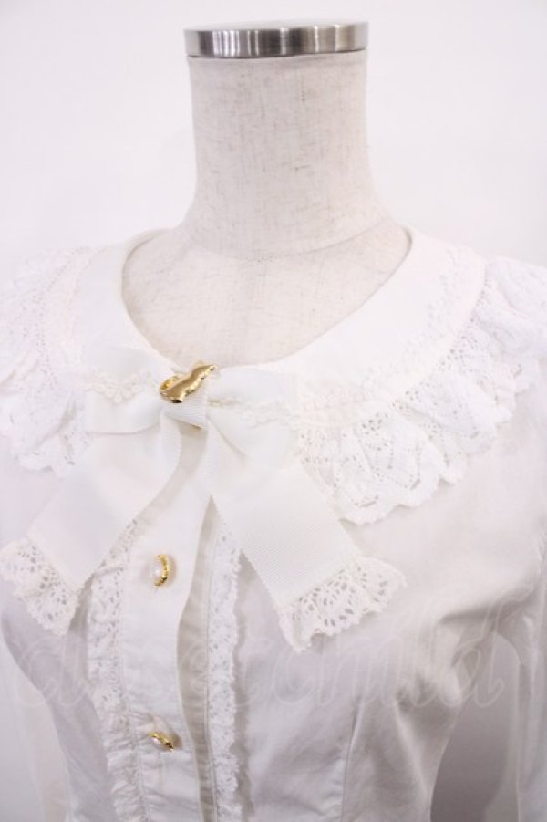 画像4: BABY,THE STARS SHINE BRIGHT / Meow Meow Symphonyねこみみブラウス Free オフ H-25-12-22-1018-BA-BL-NS-ZH (4)