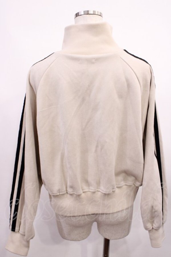 画像2: axes femme / カットスエードトラックジャケット Free ベージュ H-25-12-22-1023-AX-JA-NS-ZH (2)