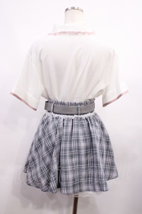 画像4: CHIP CLIP / キャロラインちゃん/制服セット M オフ/ピンク H-25-12-22-1024-LO-BL-NS-ZH (4)