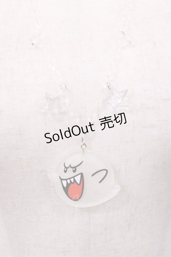 画像1: Angelic Pretty / PARCO×SUPERMARIO/テレサネックレス  シロ H-25-12-22-1025-AP-AC-NS-ZH (1)