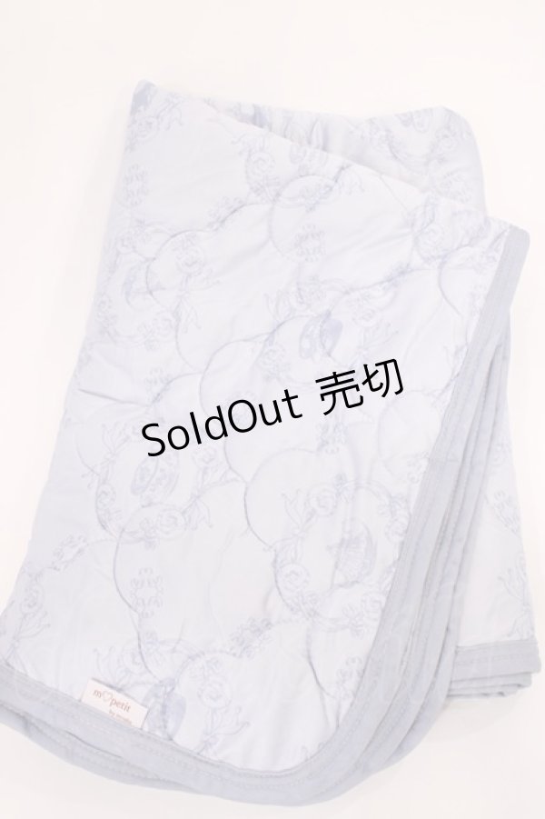 画像1: m petit by misako / NINA’Sコラボ敷きパッド  サックス H-25-12-22-1031-LO-ZA-NS-ZH (1)