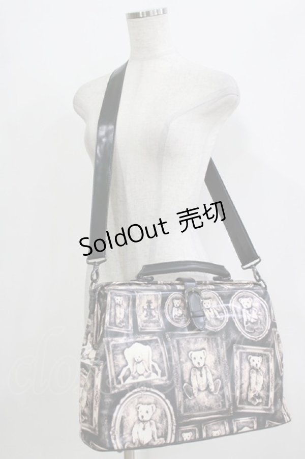 画像1: artherapie / ATテディベアドクターバッグ  ブラック H-25-12-22-050-GO-BG-KB-ZH (1)