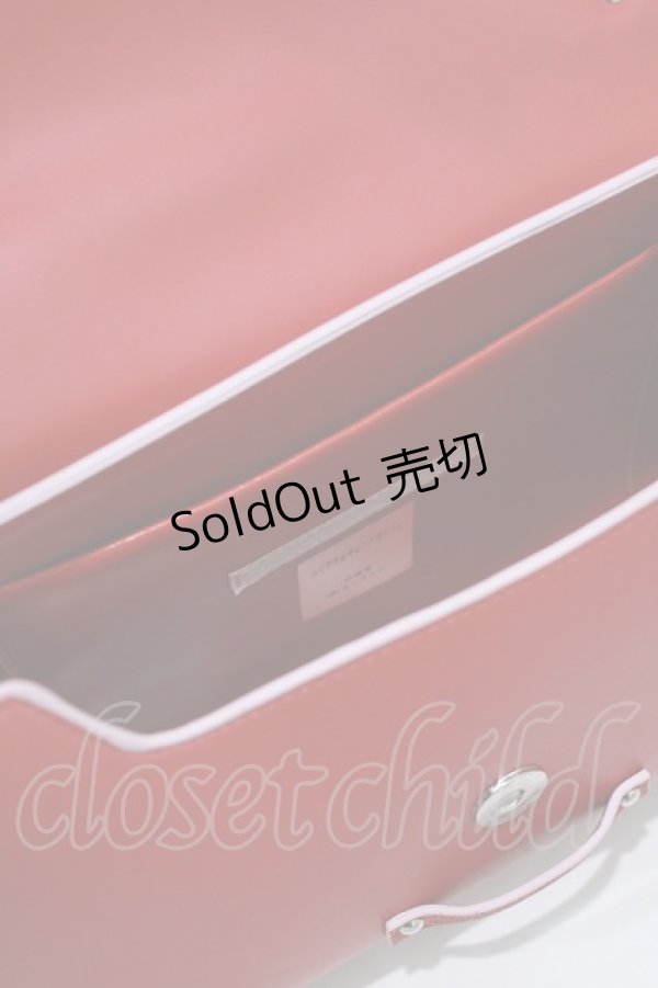 画像4: Candy Stripper / MY LITTLE CANDY RIBBON HAND BAG  レッド H-25-12-22-051-PU-BG-KB-ZH (4)