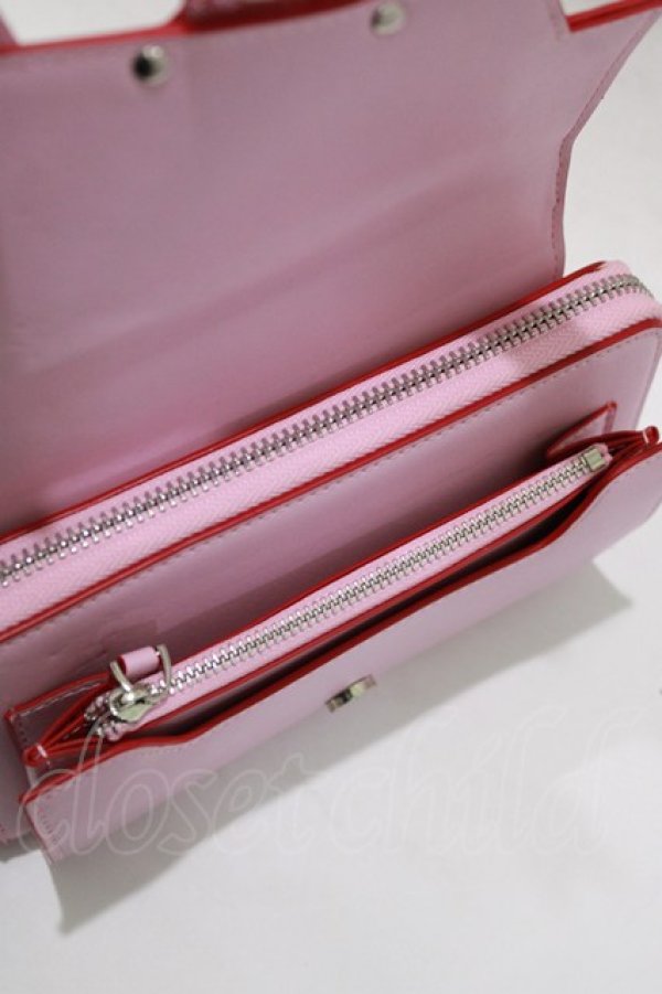 画像3: Candy Stripper / MY LITTLE CANDY RIBBON WALLET  ピンク H-25-12-22-057-PU-ZA-KB-ZH (3)