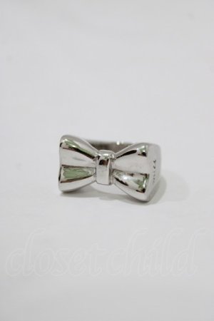 画像: MILK / リボンリング L(約13〜14号) シルバー H-25-12-22-064-ML-AC-KB-ZH