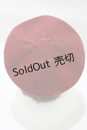 画像: Jane Marple / クラウンEMBのベレー  エンジ H-25-12-22-072-JM-AC-KB-ZH