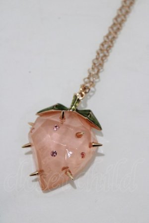 画像: MILK / クリスタルベリーネックレス  ピンク H-25-12-22-078-ML-AC-KB-ZH