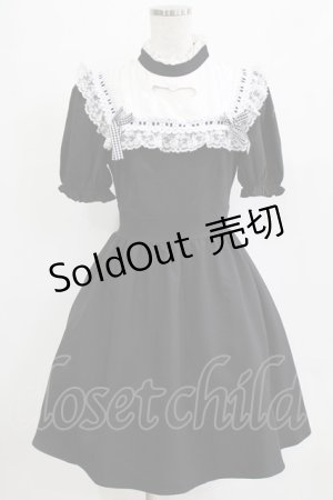 画像: DARK IN LOVE / Malice In Wonderland Dress M ブラック H-25-12-22-010-PU-OP-KB-ZT261