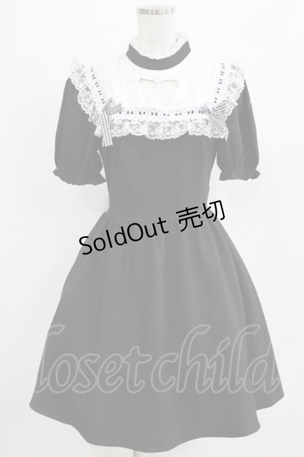 画像1: DARK IN LOVE / Malice In Wonderland Dress M ブラック H-25-12-22-010-PU-OP-KB-ZT261 (1)