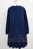 画像3: Candy Stripper / PLEATS ONE-PIECE  ネイビー H-25-12-22-011-PU-OP-KB-ZH (3)