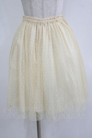 画像: Jane Marple / ドットチュチュスカート  アイボリー H-25-12-22-018-JM-SK-KB-ZH