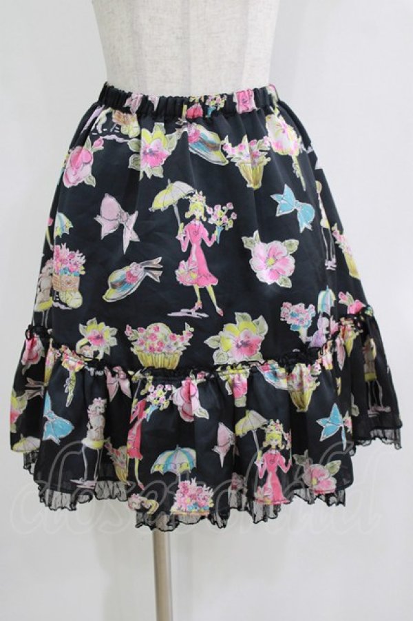 画像1: Emily Temple cute / バレリーナスカート  ブラック H-25-12-22-019-ET-SK-KB-ZH (1)