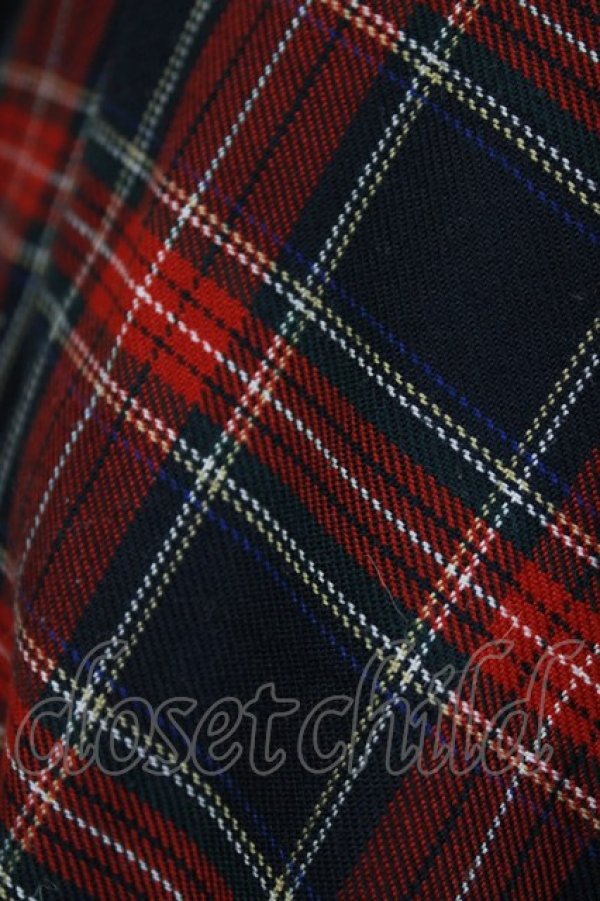 画像4: SEX POT ReVeNGe / プリントイレギュラースカート  チェック H-25-12-22-020-SP-SK-KB-ZH (4)