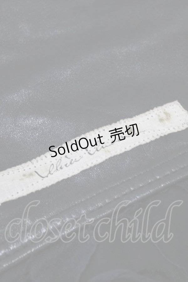 画像5: alice auaa / 断ち切りガーゼレザーショートパンツ 3（約9号） ブラック H-25-12-22-022-AA-PA-KB-ZH (5)