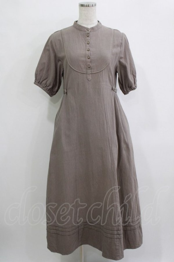 画像1: LEBECCA boutique / その先に続くワンピース Free Mocha H-25-12-23-1024-EL-OP-NS-ZH (1)