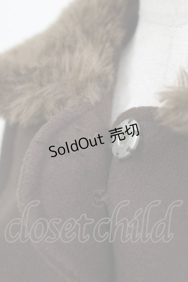 画像6: BABY,THE STARS SHINE BRIGHT / スカラップショートジャケット Free ブラウン H-25-12-23-1032-BA-CO-NS-ZH (6)