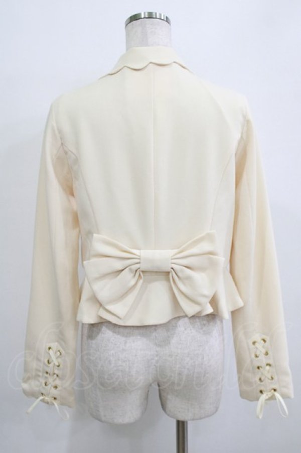 画像3: LIZ LISA / スカラップジャケット Free アイボリー H-25-12-23-1033-LO-JA-NS-ZH (3)