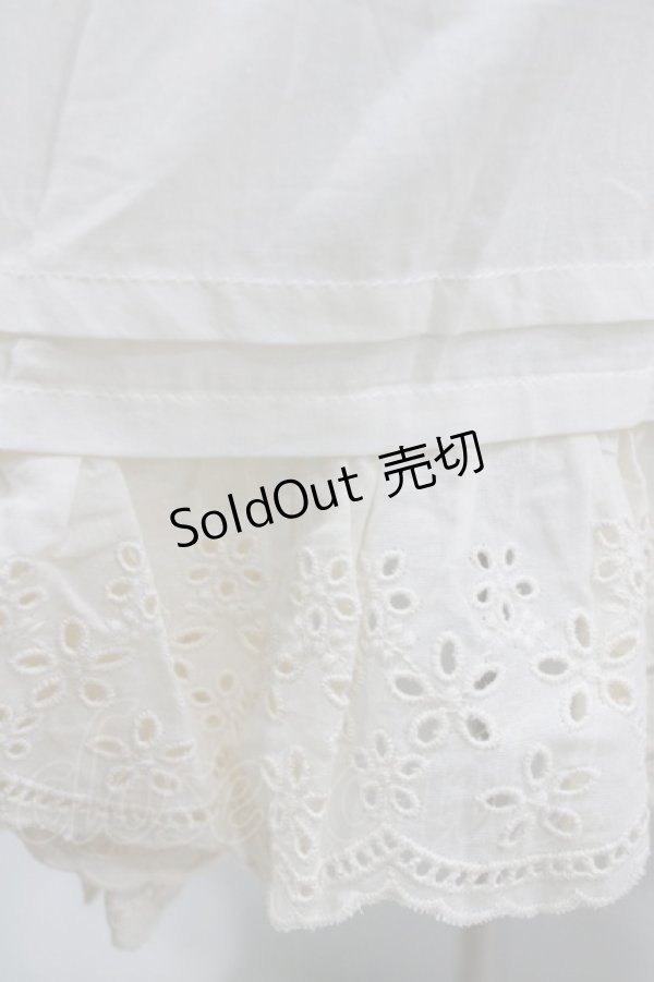 画像4: 胡桃木（海外ロリータブランド） / エプロンスカート L 生成り H-25-12-23-1034-LO-OP-NS-ZH (4)