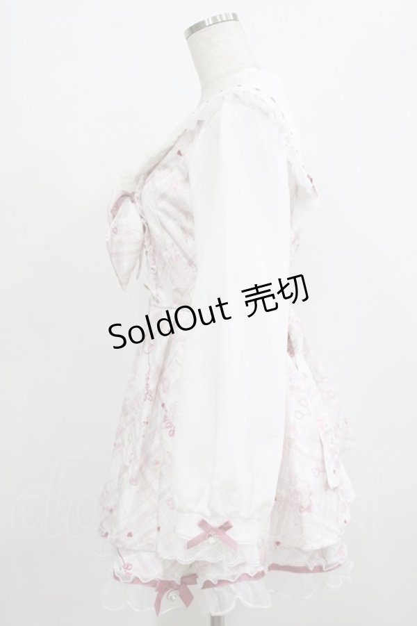 画像2: LIZ LISA / sewing bear柄セットアップ Free ピンク H-25-12-23-1036-LO-TO-NS-ZH (2)