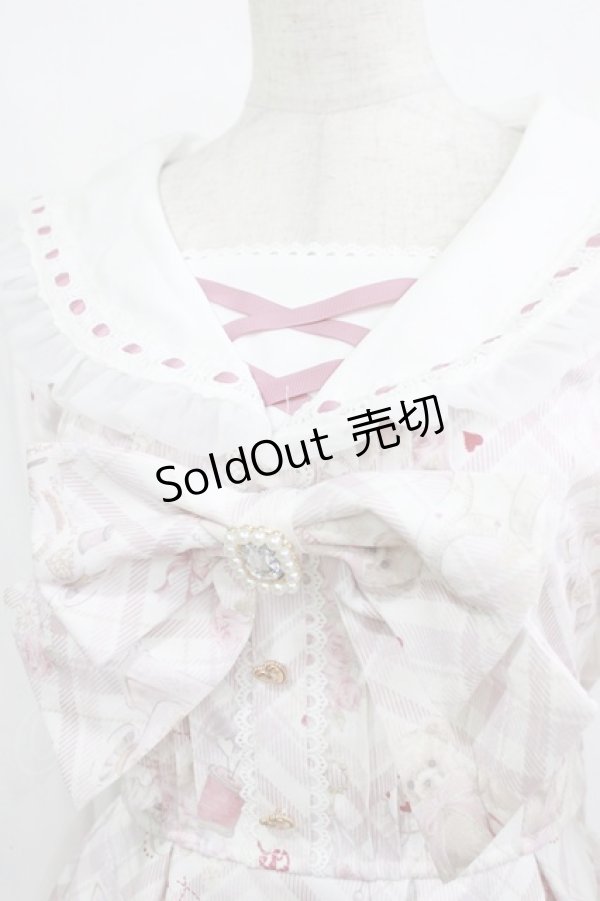 画像5: LIZ LISA / sewing bear柄セットアップ Free ピンク H-25-12-23-1036-LO-TO-NS-ZH (5)