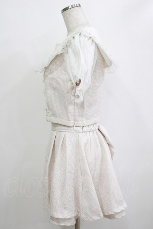 画像2: NOEMIE / お嬢さん パールセーラー セットアップ Free オフホワイト H-25-12-23-1037-LO-OP-NS-ZH (2)