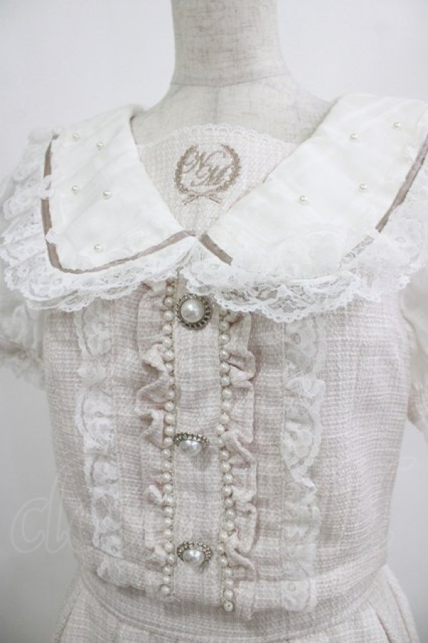 画像4: NOEMIE / お嬢さん パールセーラー セットアップ Free オフホワイト H-25-12-23-1037-LO-OP-NS-ZH (4)