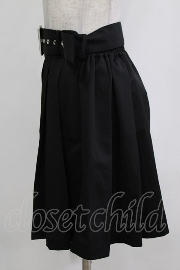 画像2: Jamie エーエヌケー / プリーツスカパン M ブラック H-25-12-23-1039-LO-SK-NS-ZH (2)