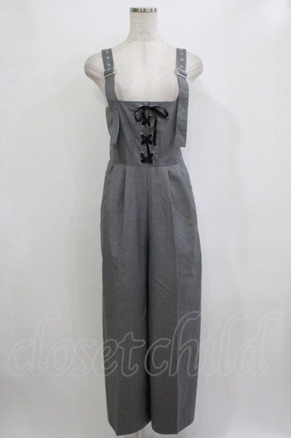 画像1: Jamie エーエヌケー / スピンドルコンビネゾン M グレー H-25-12-23-1040-LO-OP-NS-ZH (1)