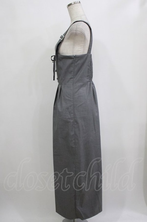 画像2: Jamie エーエヌケー / スピンドルコンビネゾン M グレー H-25-12-23-1040-LO-OP-NS-ZH (2)