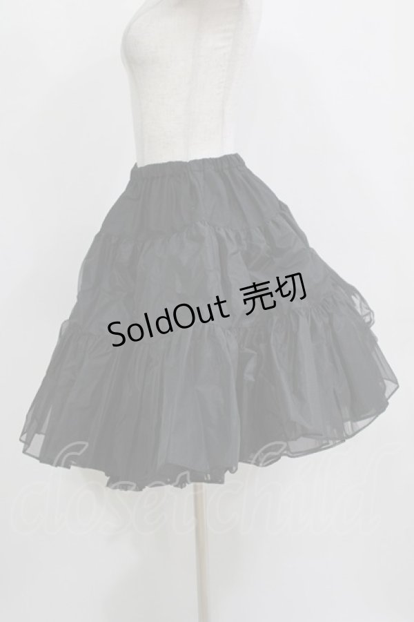 画像2: BABY,THE STARS SHINE BRIGHT / ふわふわボリュームロングパニエ Free ブラック H-25-12-23-1041-BA-SK-NS-ZH (2)