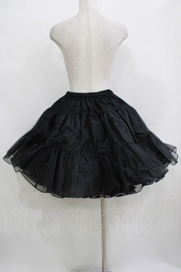 画像3: BABY,THE STARS SHINE BRIGHT / ふわふわボリュームロングパニエ Free ブラック H-25-12-23-1041-BA-SK-NS-ZH (3)