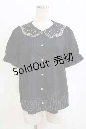 画像: Amavel / Fantasy Milkywayブラウス Free ブラック H-25-12-23-1045-CA-BL-NS-ZH