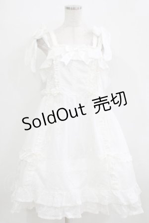 画像: BABY,THE STARS SHINE BRIGHT / レーシィフローラルジャンパースカート Free オフ白 H-25-12-23-1006-BA-OP-NS-ZH
