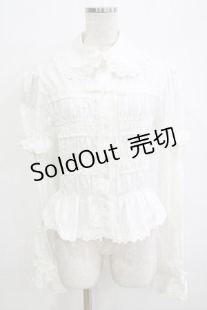 画像: BABY,THE STARS SHINE BRIGHT / シャーリングブラウス Free オフ H-25-12-23-1053-BA-BL-NS-ZH