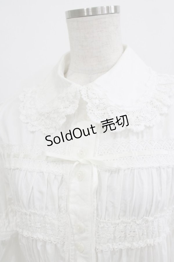 画像4: BABY,THE STARS SHINE BRIGHT / シャーリングブラウス Free オフ H-25-12-23-1053-BA-BL-NS-ZH (4)