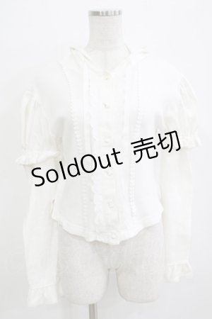 画像: BABY,THE STARS SHINE BRIGHT / いちごレースのうさみみカーディガン Free オフ白 H-25-12-23-1054-BA-TO-NS-ZH