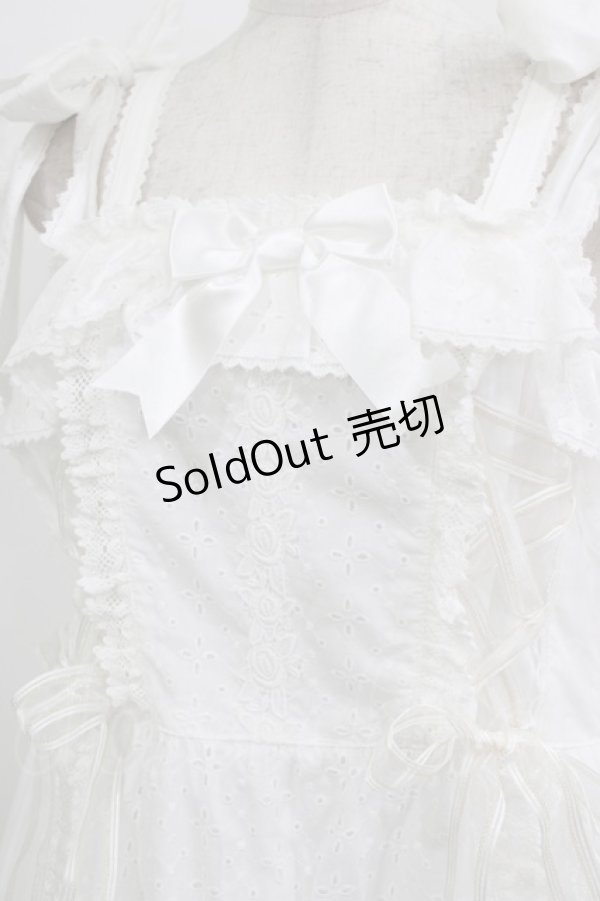 画像4: BABY,THE STARS SHINE BRIGHT / レーシィフローラルジャンパースカート Free オフ白 H-25-12-23-1006-BA-OP-NS-ZH (4)