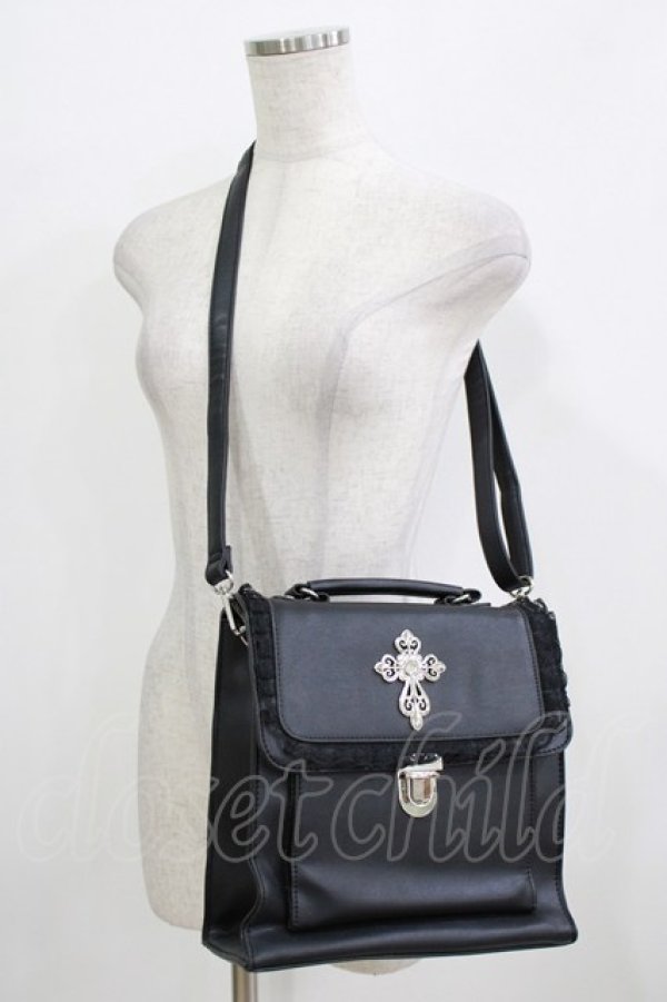 画像1: Jamie エーエヌケー / ショルダーバッグ Free ブラック H-25-12-23-1060-LO-BG-NS-ZH (1)