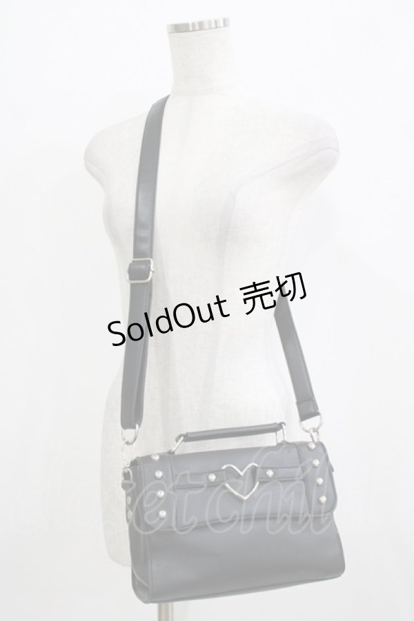 画像1: Jamie エーエヌケー / ショルダーバッグ Free ブラック H-25-12-23-1061-LO-BG-NS-ZH (1)