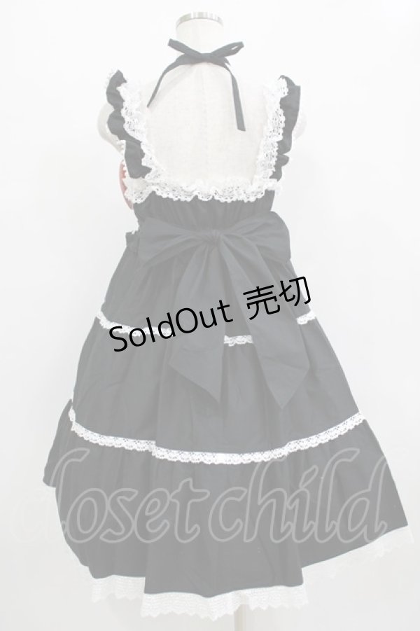 画像3: BABY,THE STARS SHINE BRIGHT / シャーリングベビードールジャンパースカート Free ブラック H-25-12-23-1001-BA-OP-NS-ZH (3)