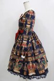 画像2: Angelic Pretty / British Crownワンピース FREE ネイビー H-25-12-23-1007-AP-OP-YZ-ZH (2)