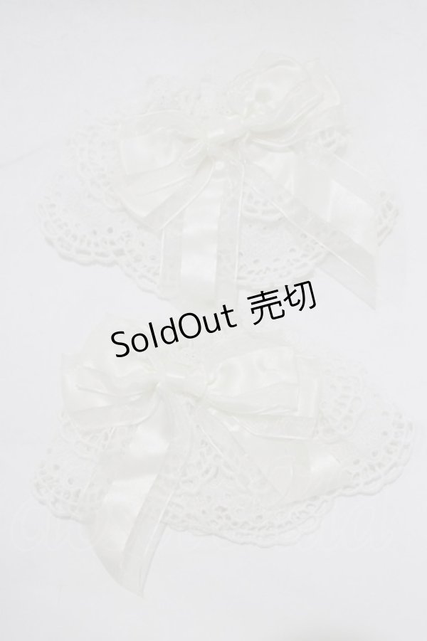 画像1: BABY,THE STARS SHINE BRIGHT / BABYレースの天使のお袖とめ  オフ H-25-12-23-1065-BA-ZA-NS-ZH (1)